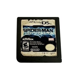 Nintendo DS, 3DS Spider-Man: Edge of Time, The Amazing Spider-Man-TESTED No Case